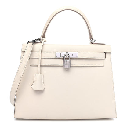 Hermes Epsom Kelly Sellier 28 Craie 1 of 11