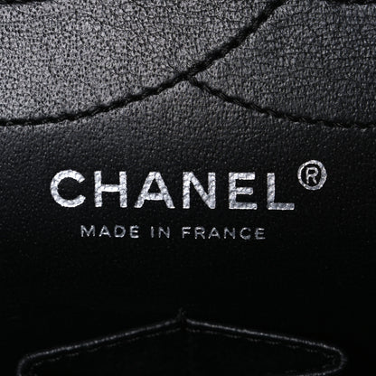 Chanel Metallic Aged Calfskin Quilted 2.55 Reissue 227 Flap So Black 6 of 10