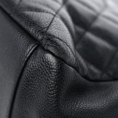 Chanel Caviar Quilted Grand Shopping Tote GST Black 9 of 16