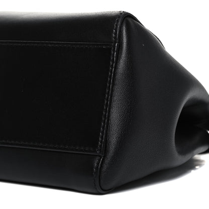 Fendi Nappa Mini Peekaboo Iconic Satchel Black 9 of 9