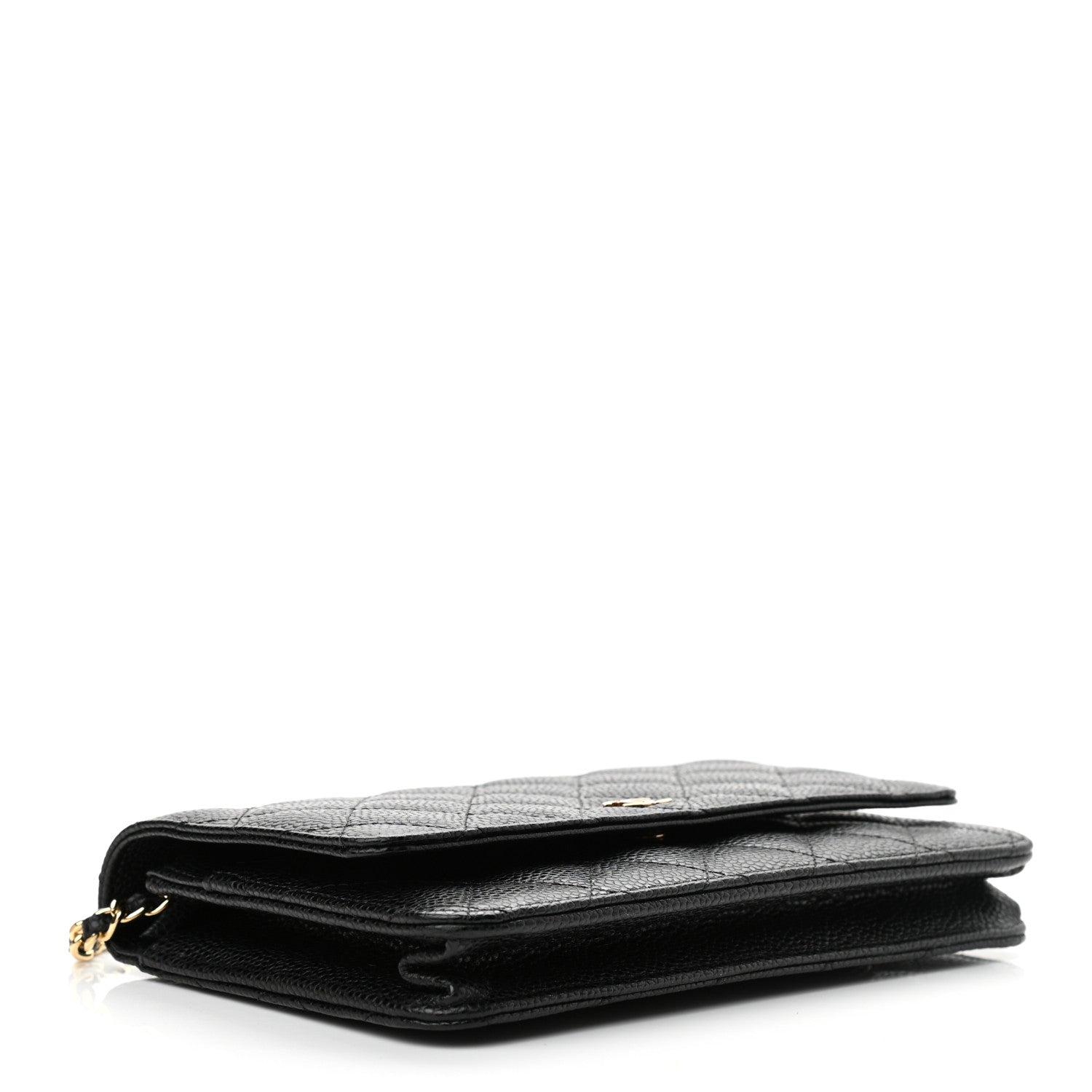 Chanel Caviar Quilted Wallet On Chain WOC Black 4 of 12