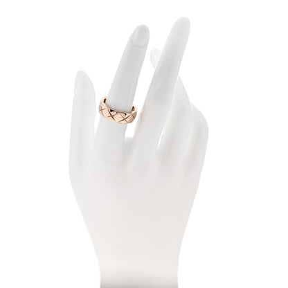Chanel 18K Beige Gold Small Coco Crush Ring 55 7.25 2 of 5