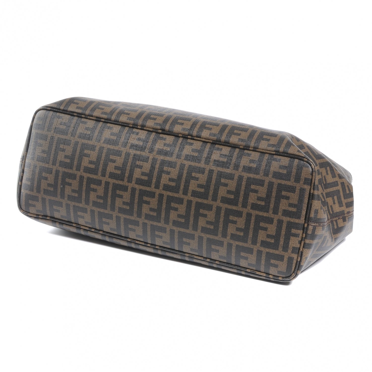 Fendi Zucca Spalmati Large Tote Tobacco 4 of 7