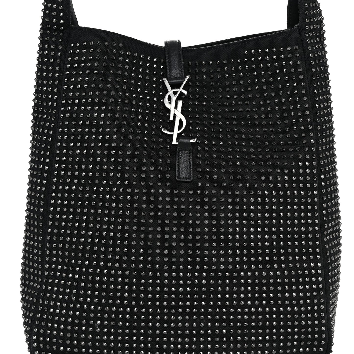 Cotton Studded Le 5 A 7 Soft Hobo Black