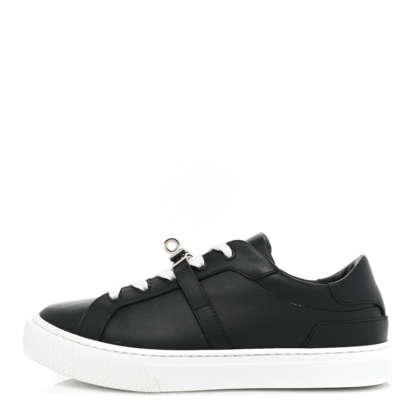 Calfskin Day Sneakers 37 Black