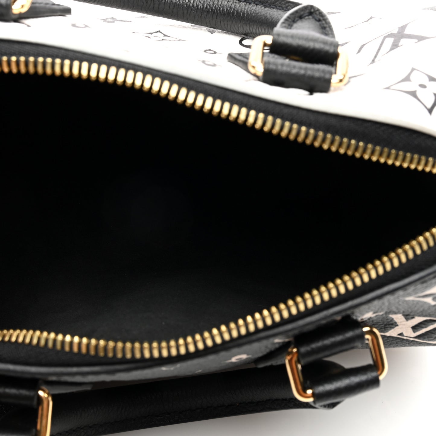 Empreinte Monogram Spring in the City Speedy Bandouliere 20 Black White Pink