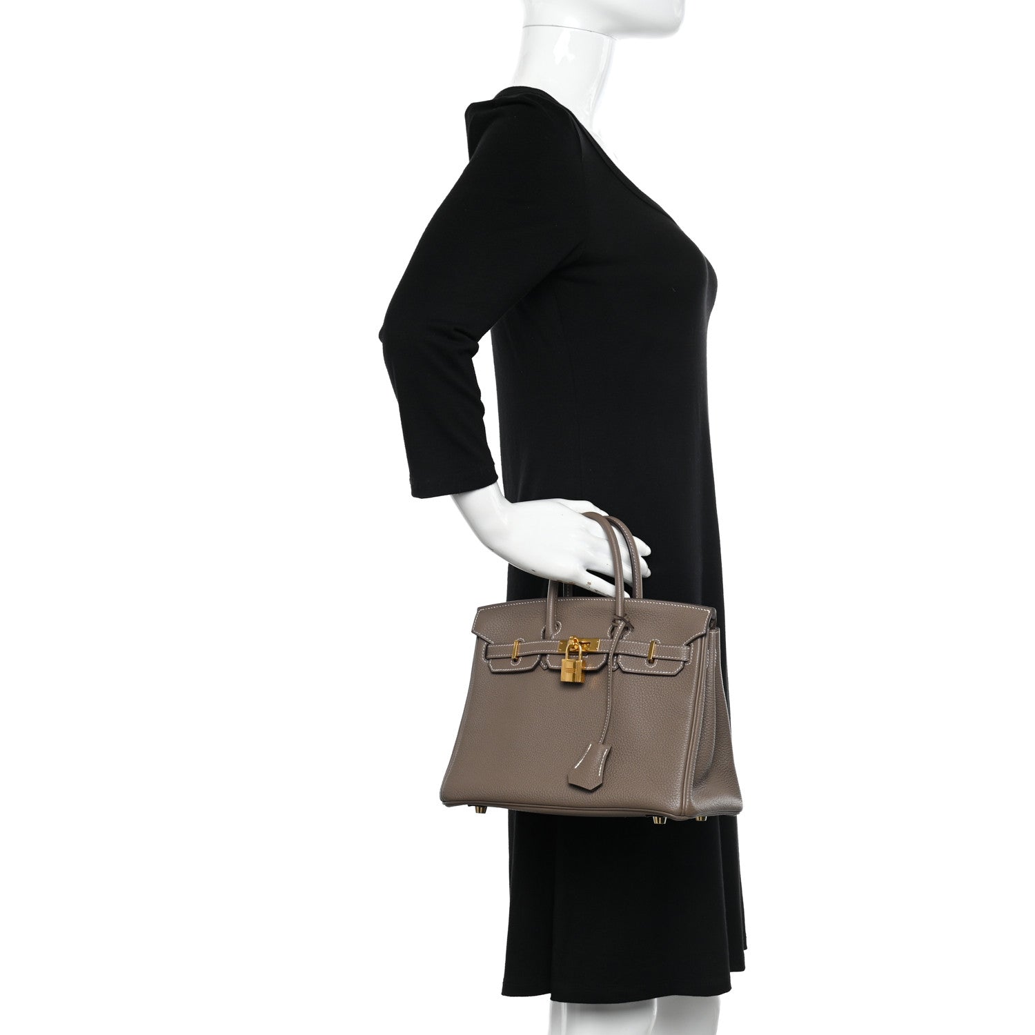 Hermes Togo Birkin 25 Etoupe 2 of 18