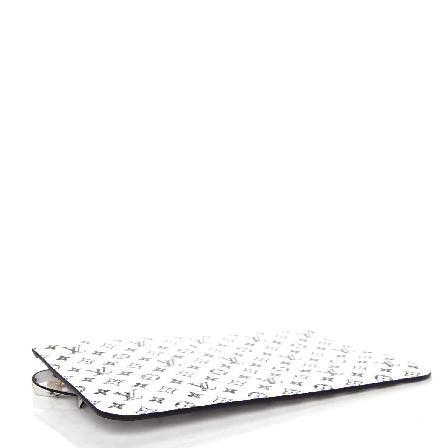 Louis Vuitton Monogram Giant Neverfull MM GM Pochette White 4 of 7