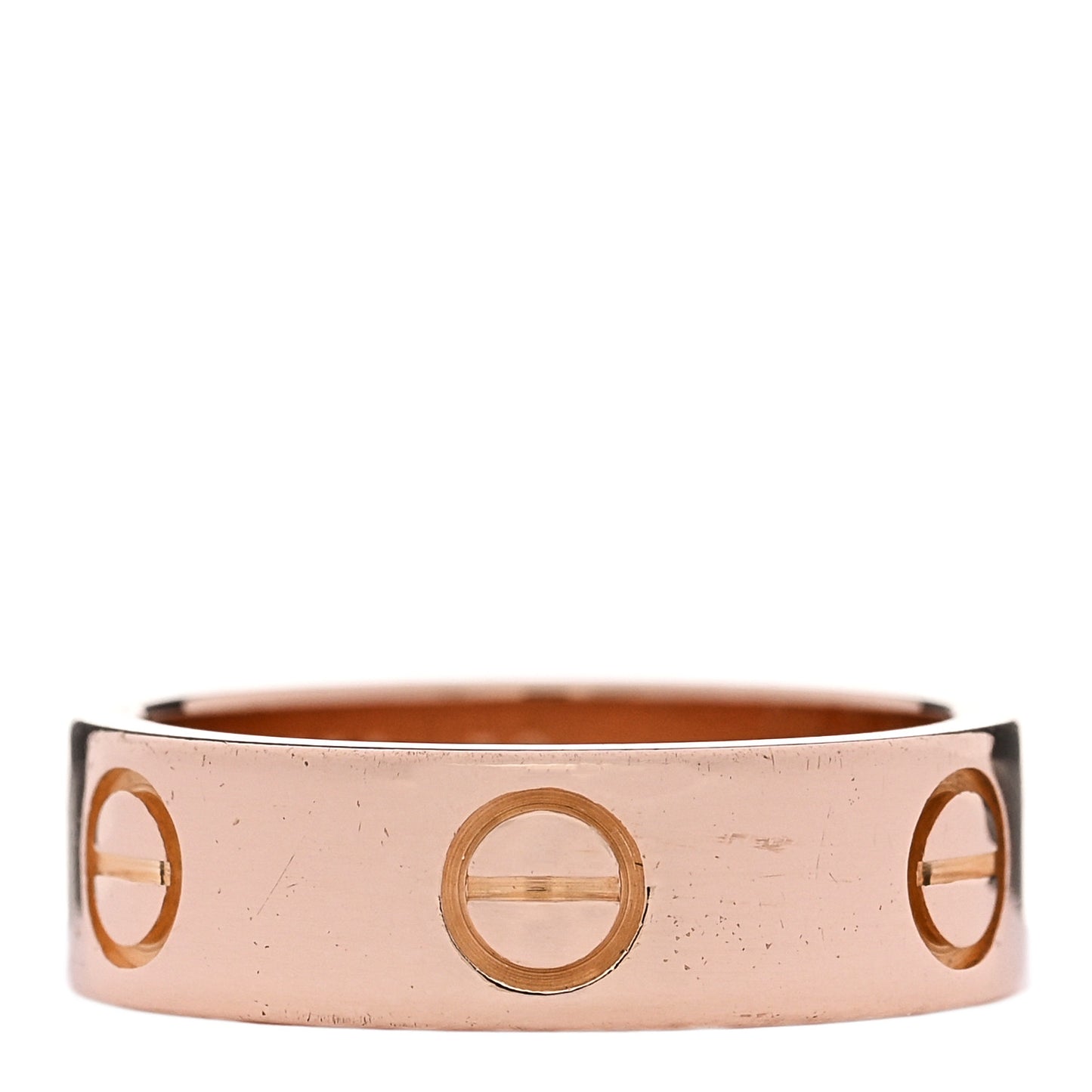 18K Pink Gold 5.5mm LOVE Ring 50 5.5