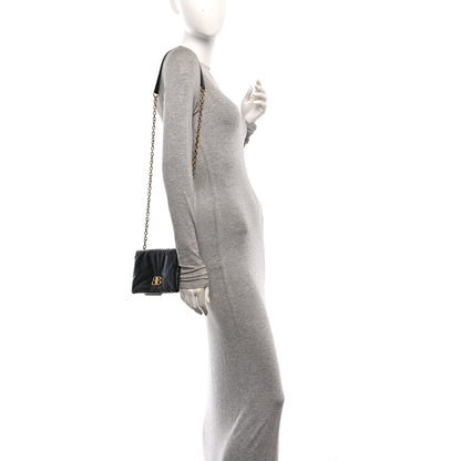 Balenciaga Arena Calfskin Puffy Monaco Chain Shoulder Bag  Black 2 of 10