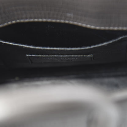 Saint Laurent Calfskin Lizard Embossed Nano Sac De Jour Fog 7 of 15