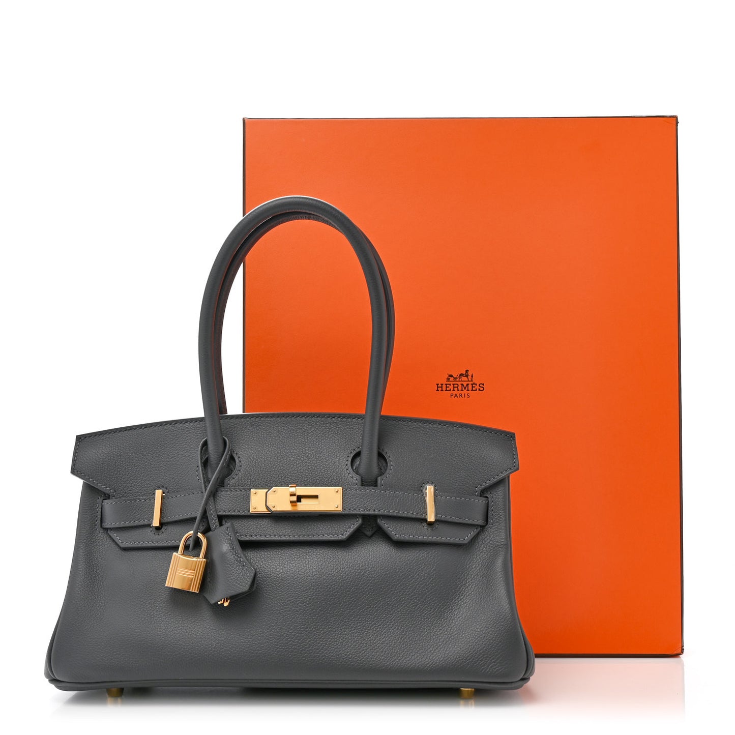 Evercolor Shoulder Birkin Light 29 Ardoise