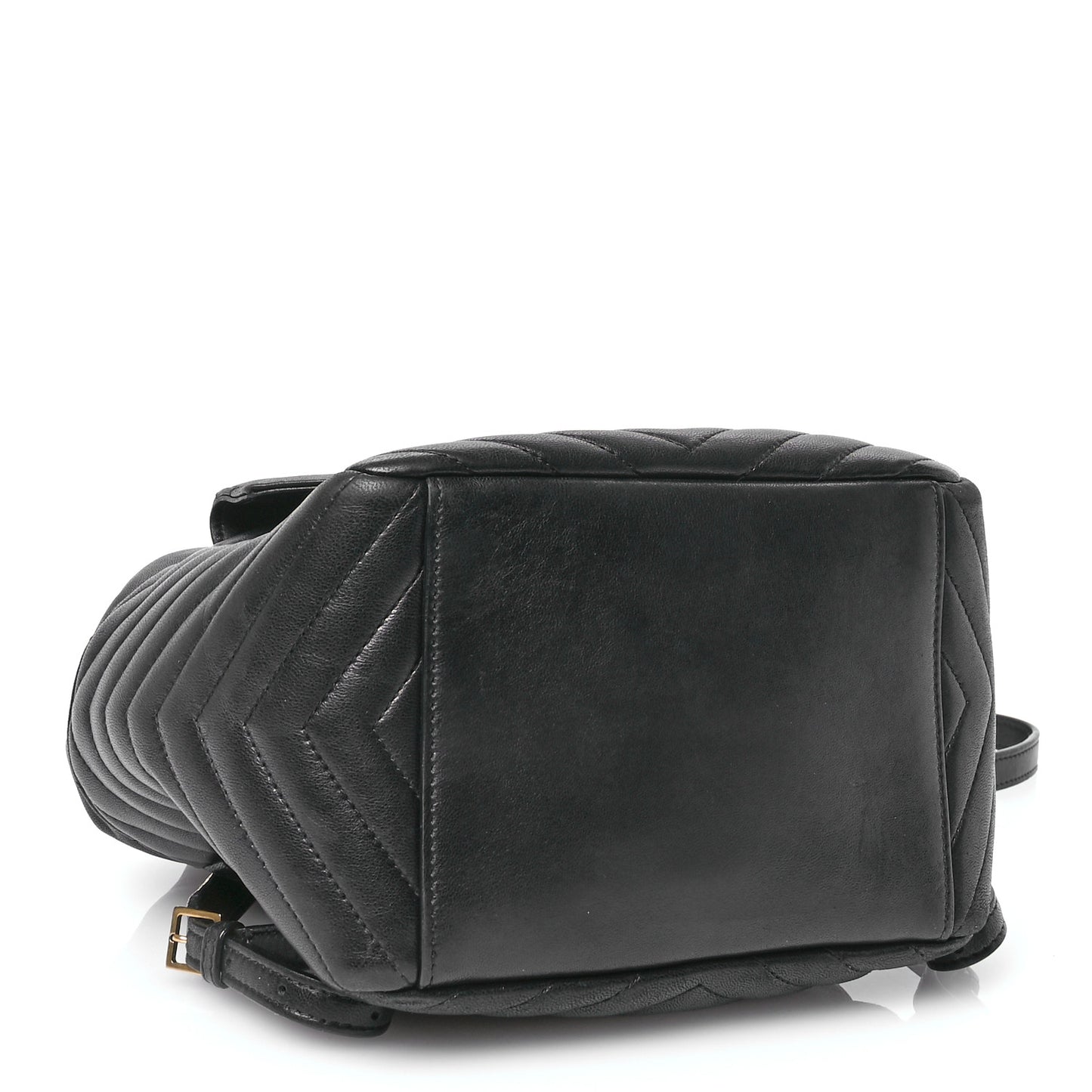 Lambskin Matelasse Monogram Joe Backpack Black