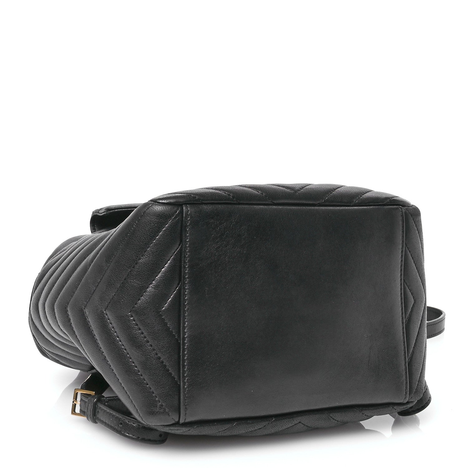 Saint Laurent Lambskin Matelasse Monogram Joe Backpack Black 4 of 10