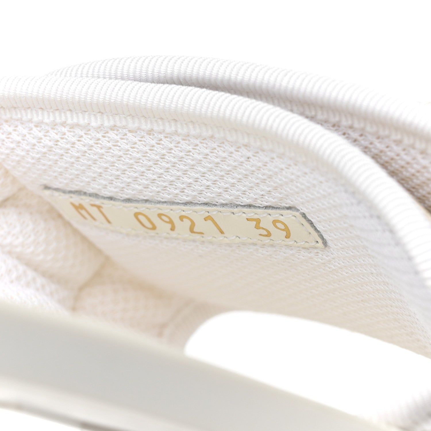 Christian Dior Technical Stretch Fabric Etoile Dio(r)evolution Slide Sandals 39 White Gold 8 of 9