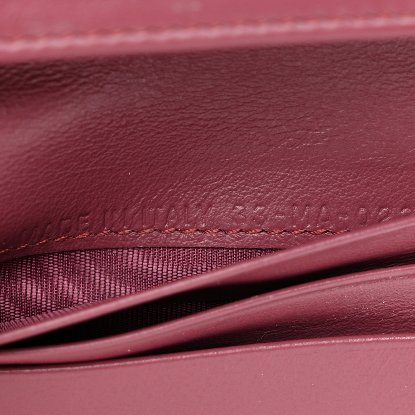Patent Cannage Mini Lady Dior Wallet Mallow Rose