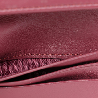 Christian Dior Patent Cannage Mini Lady Dior Wallet Mallow Rose 7 of 8