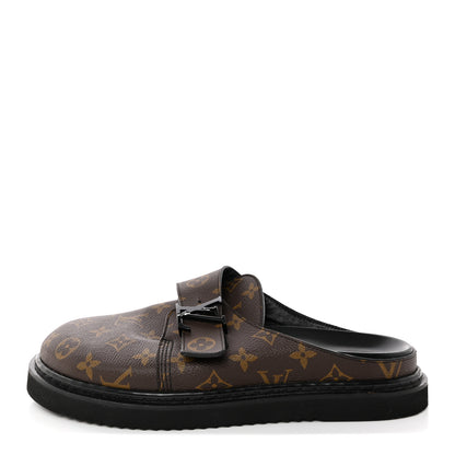 Louis Vuitton Monogram LV Easy Mens Mule 8 Black 1 of 12