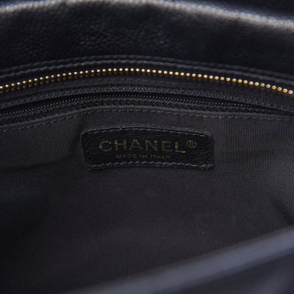 Chanel Caviar Quilted Petit Timeless Tote PTT Black 6 of 13