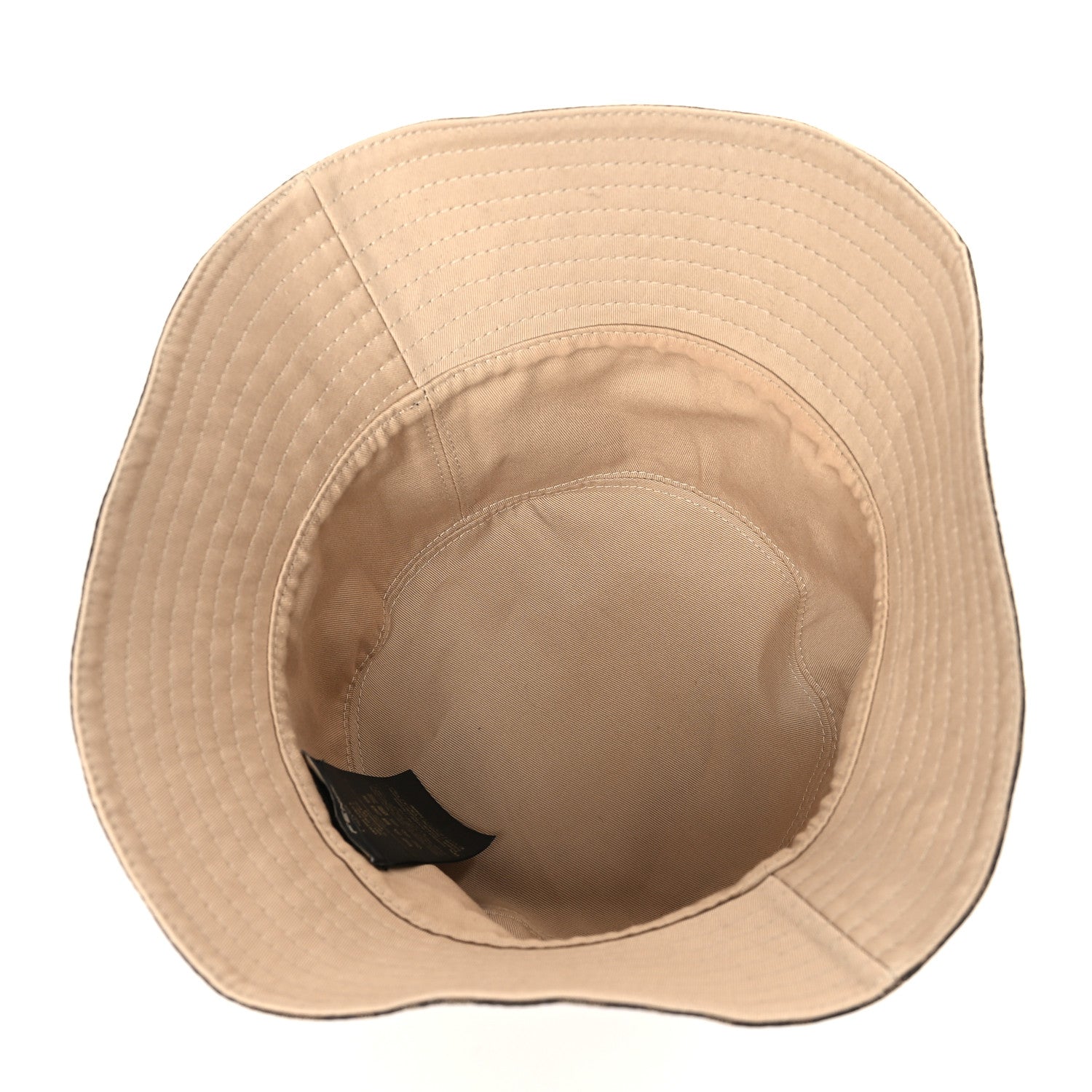Fendi Technical Fabric FF Reversible Bucket Hat S Tobacco Beige 7 of 8