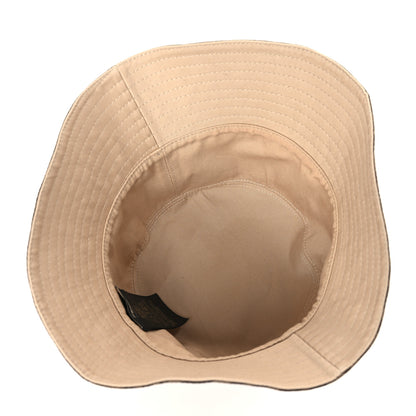 Fendi Technical Fabric FF Reversible Bucket Hat S Tobacco Beige 7 of 8
