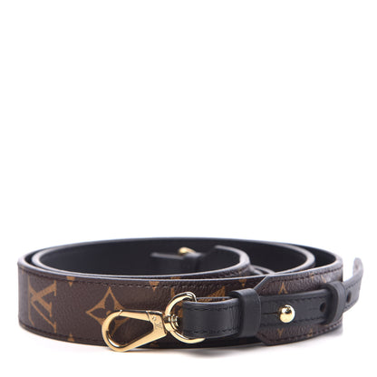Louis Vuitton Monogram Bandouliere Shoulder Strap XL Black 1 of 6