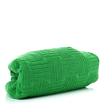 Bottega Veneta Sponge Fabric The Pouch Clutch Grass 3 of 8