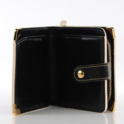 Louis Vuitton Suhali Compact Zipped Wallet Black 5 of 7