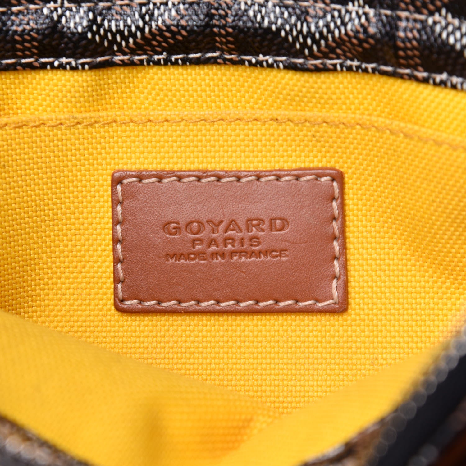 Goyard Goyardine Miroir Toiletry Bag PM Black Gold 6 of 11