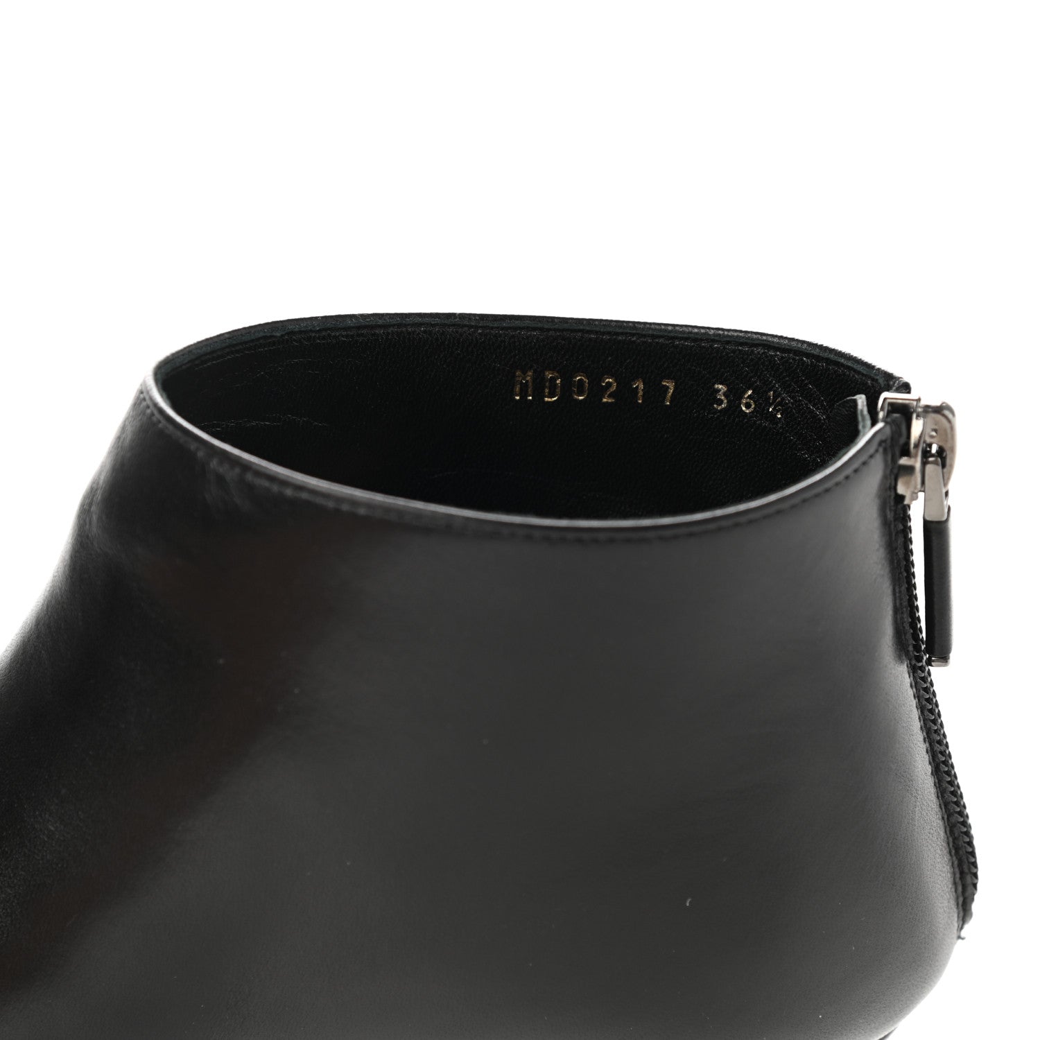 Christian Dior Lambskin I-Dior Ankle Boots 36.5 Black 8 of 11