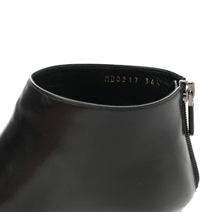 Christian Dior Lambskin I-Dior Ankle Boots 36.5 Black 8 of 11