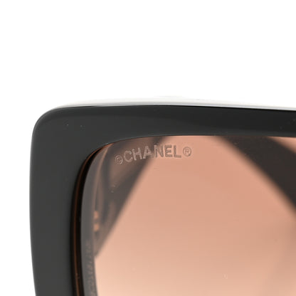 Chanel Acetate Shield Sunglasses 5495 Black 7 of 7