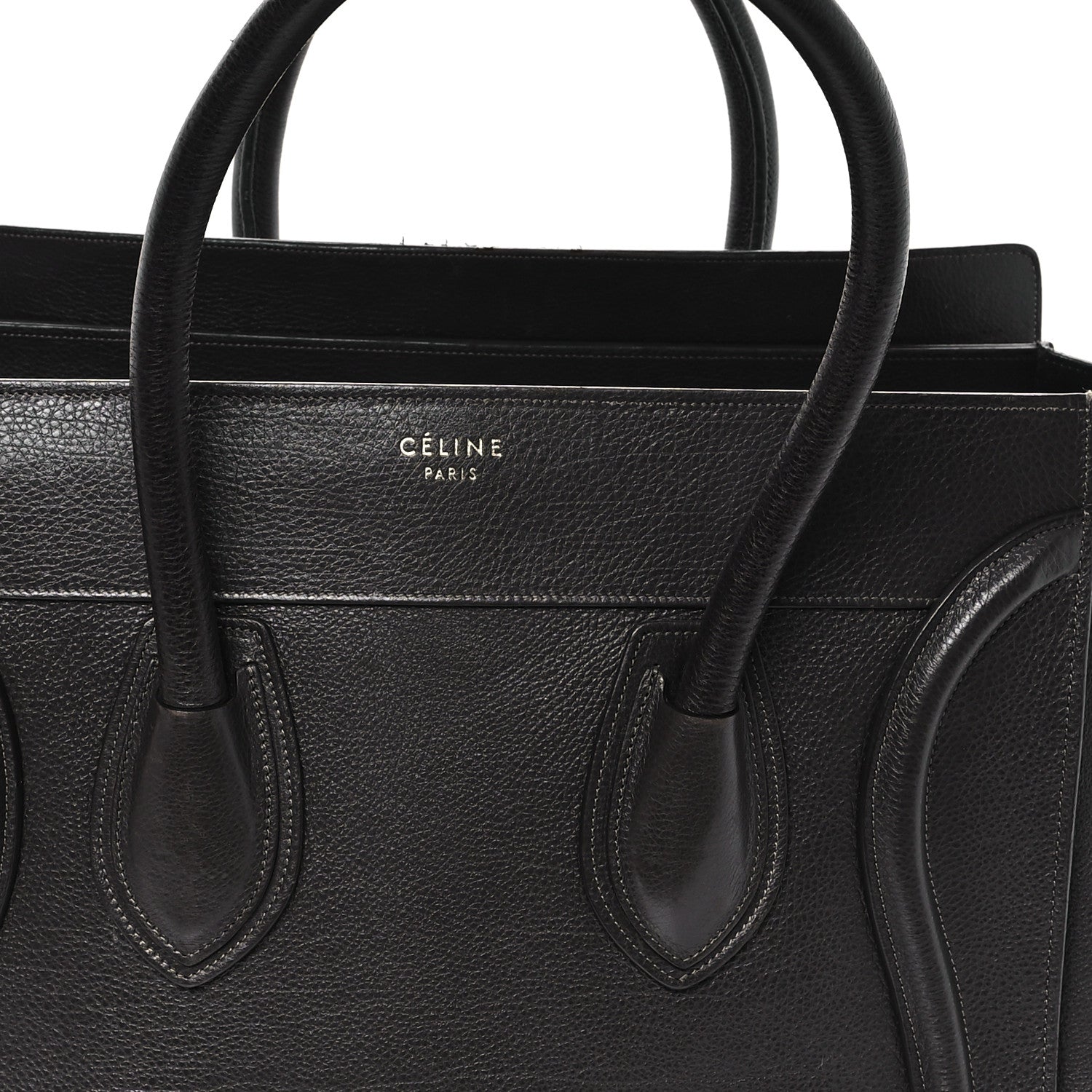 Celine Soft Grained Calfskin Mini Luggage Brown 7 of 12