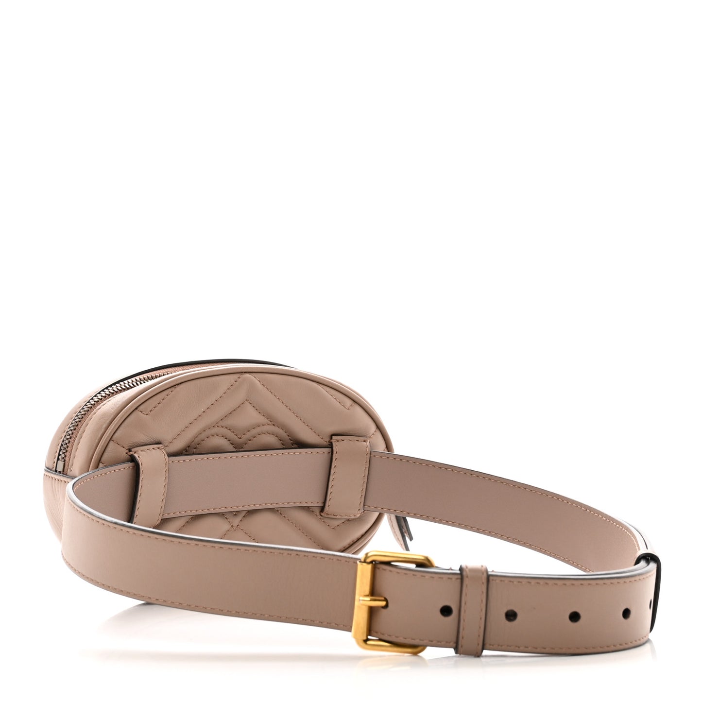 Calfskin Matelasse GG Marmont Belt Bag 85 34 Porcelain Rose