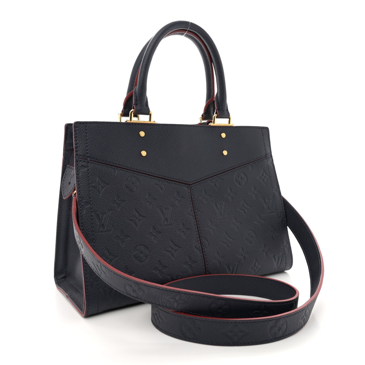 Empreinte Sully PM Marine Rouge