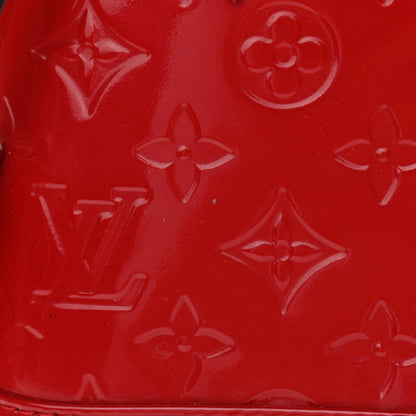 Louis Vuitton Vernis Alma BB Cherry 11 of 13