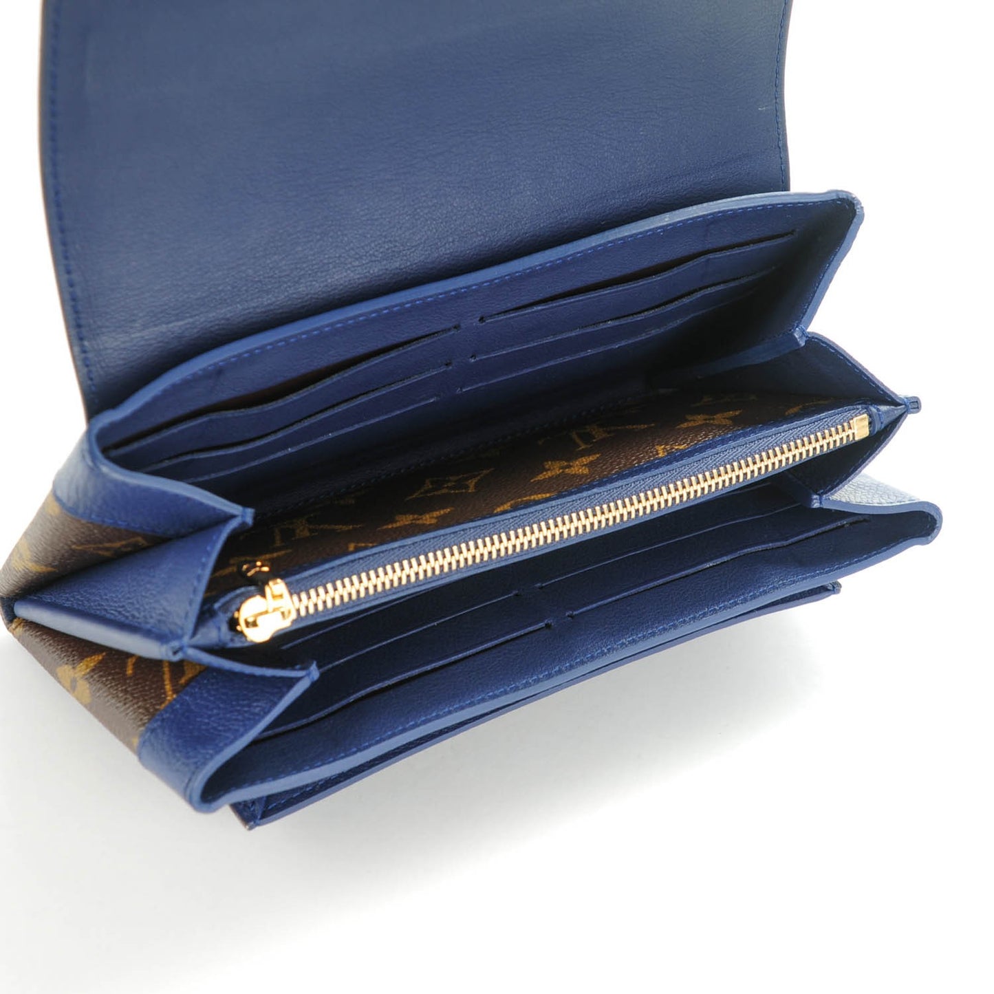 Monogram Elysee Wallet Celeste