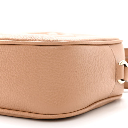 Gucci Pebbled Calfskin Small Soho Disco Bag Camelia 10 of 11