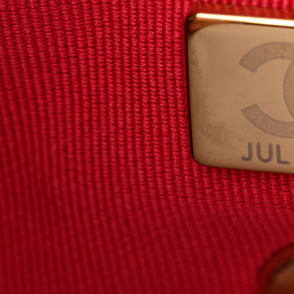 Chanel Shiny Caviar Quilted Chain Melody Waist Belt Bag Black 7 of 12