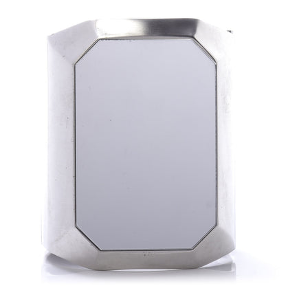 Chanel Metal Wide CC Mirror Cuff Silver 3 of 6