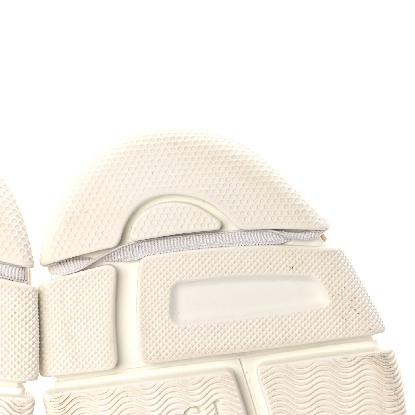 X SEGA Mesh Calfskin Suede Removable Crystals Womens Flashtrek Sneakers 36 Great White