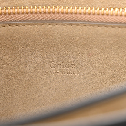 Chloe Suede Calfskin Medium Faye Shoulder Bag Black 6 of 15
