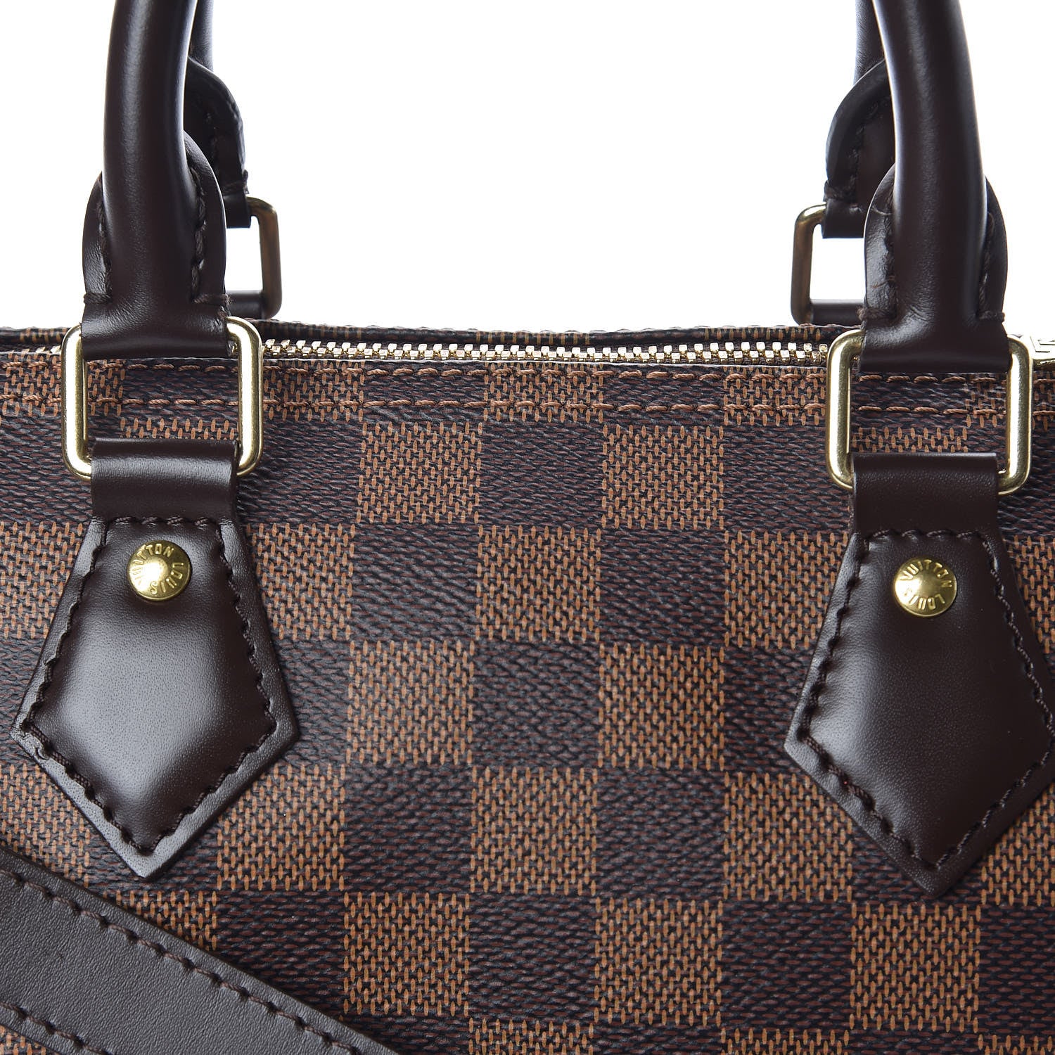 Louis Vuitton Damier Ebene Speedy Bandouliere 25 8 of 10