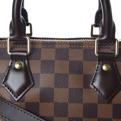 Louis Vuitton Damier Ebene Speedy Bandouliere 25 8 of 10