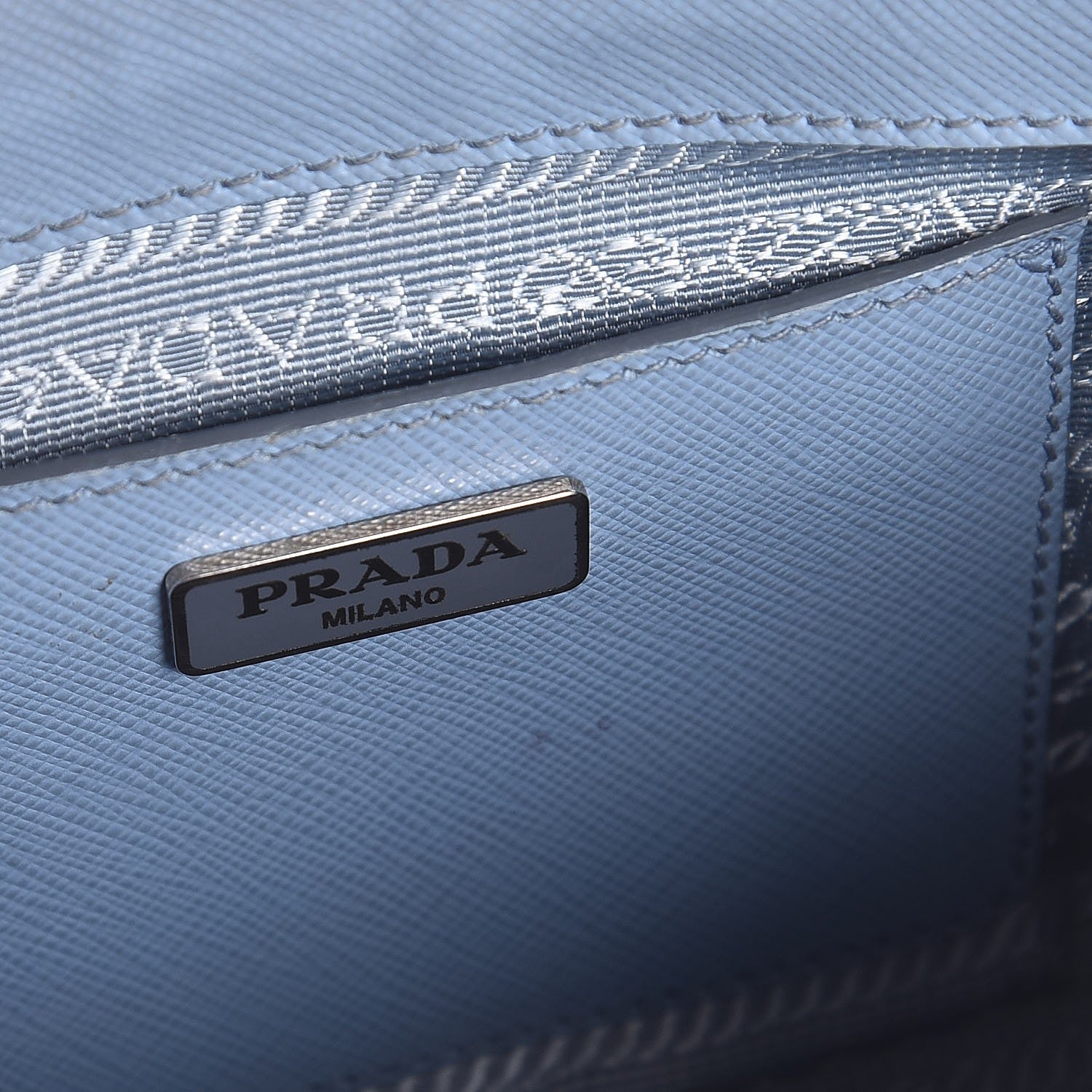 Prada Saffiano Mini Galleria Double Zip Tote Astrale 6 of 8