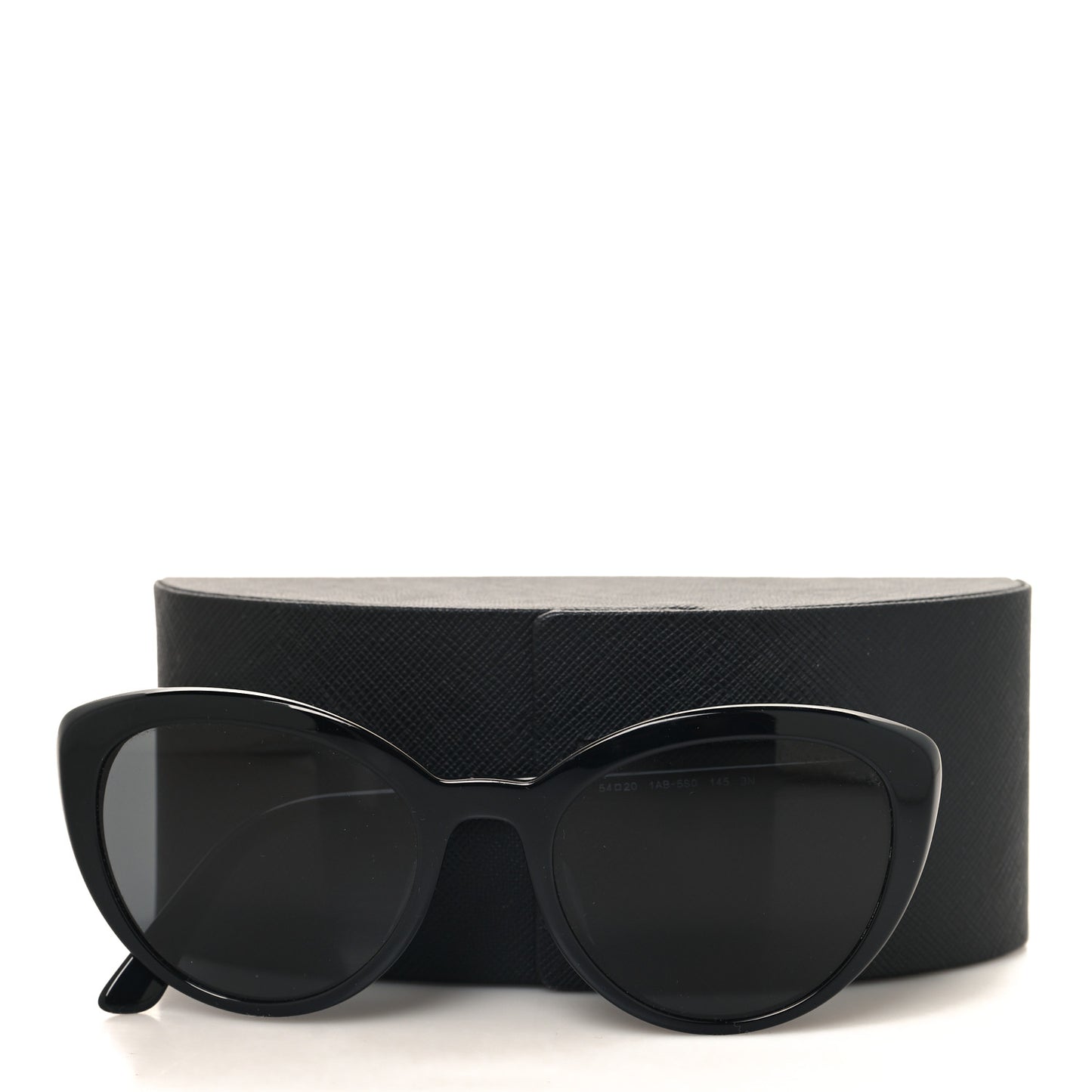 Acetate Cat Eye Sunglasses SPR 02V Black