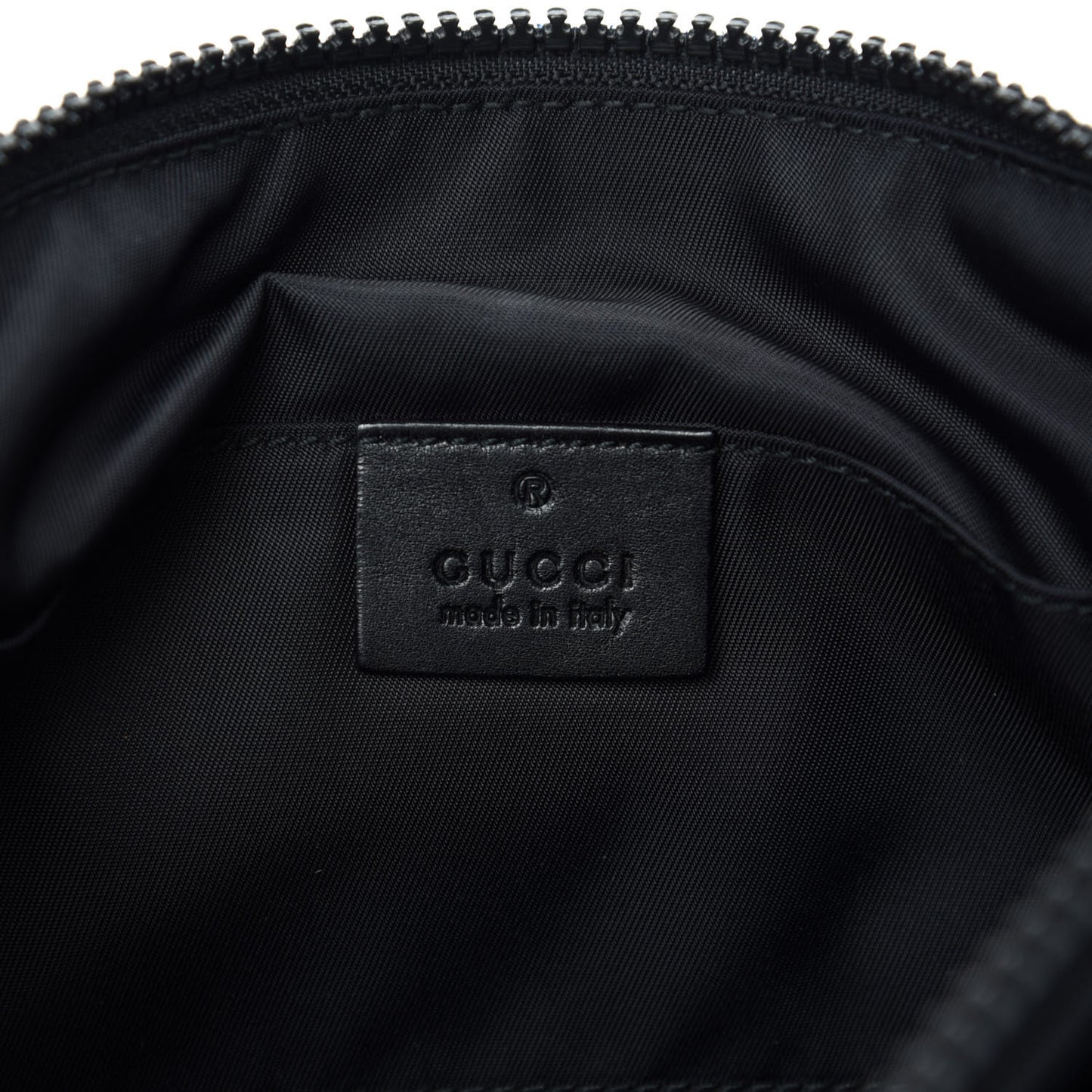 Nylon Web Belt Bag Black