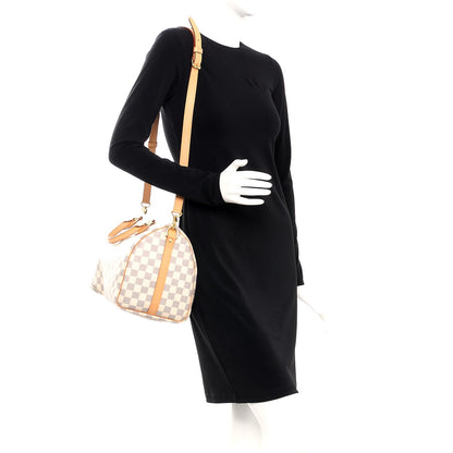 Louis Vuitton Damier Azur Speedy Bandouliere 30 2 of 11
