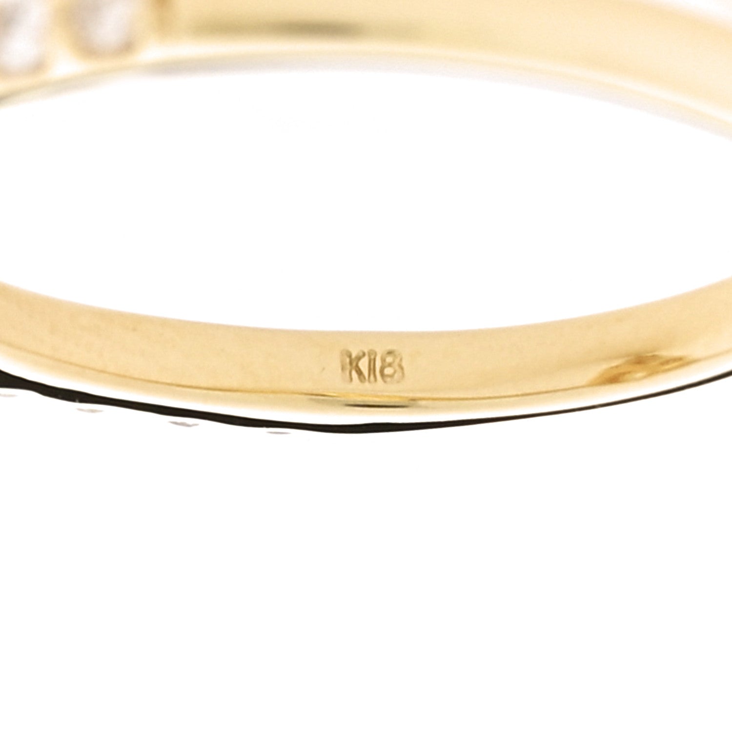 Parker & West by FASHIONPHILE 18K Yellow Gold Diamond .53ctw Pear Cut Engagement Ring  53 6.25 9 of 9