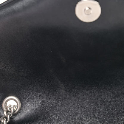 Saint Laurent Calfskin Y Quilted Monogram Small Loulou Chain Satchel Black 5 of 5